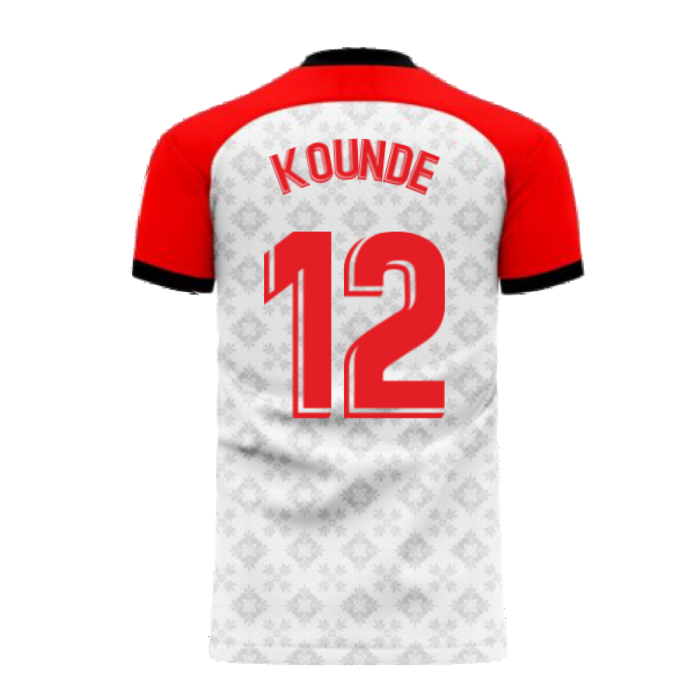  Seville 2025-2026 Home Concept Football Kit (Libero) (KOUNDE 12)