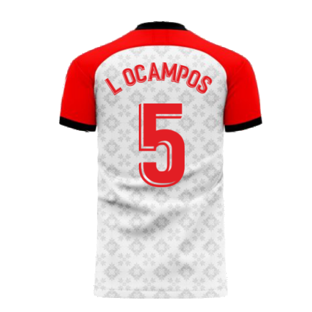  Seville 2025-2026 Home Concept Football Kit (Libero) (L. OCAMPOS 5)