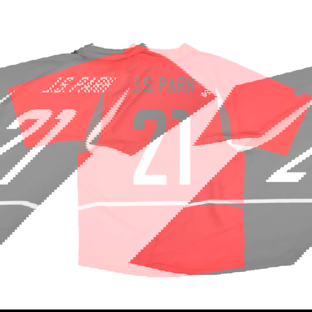 South Korea 2002-04 Home (XXL) (Excellent) (J.S. Park 21)