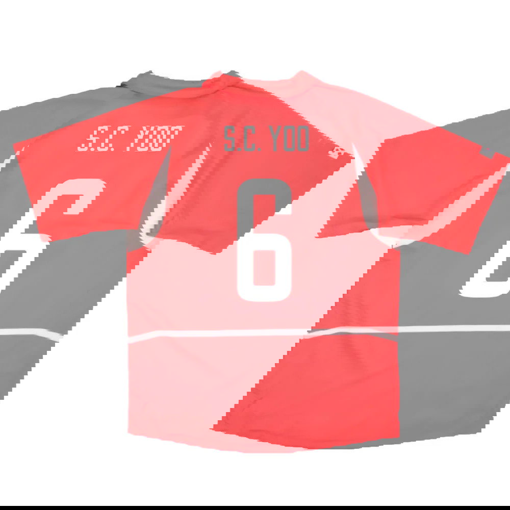 South Korea 2002-04 Home (Excellent) (S.C. Yoo 6)