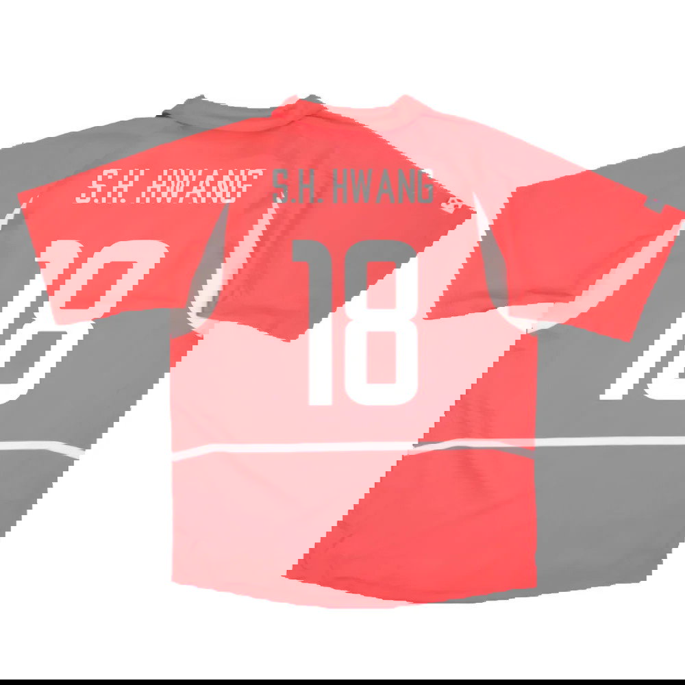 South Korea 2002-04 Home (Excellent) (S.H. Hwang 18)