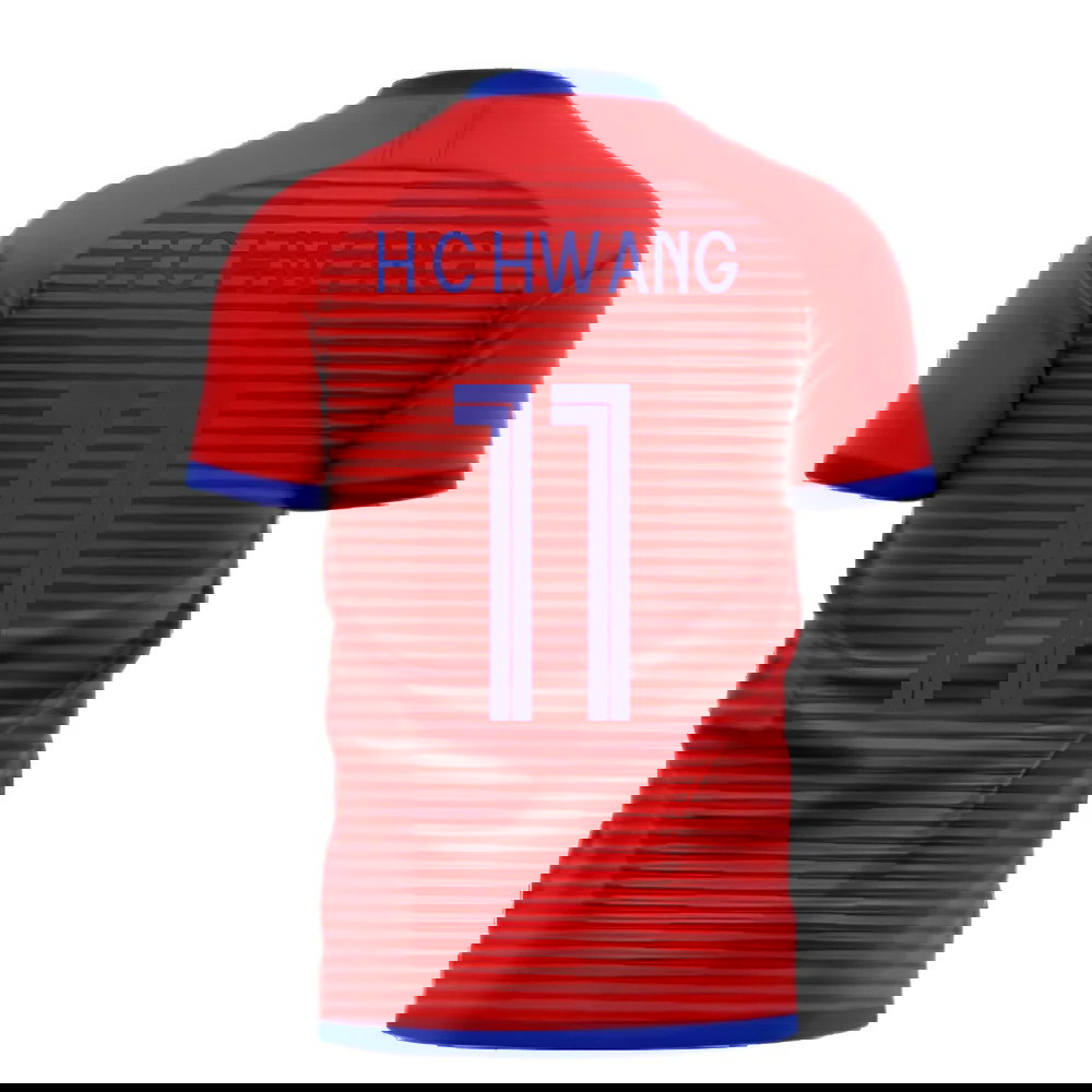 South Korea 2025-2026 Home Concept Football Kit (Libero) (H C HWANG 11)