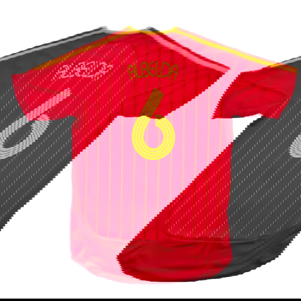 Spain 2005-07 Home (Excellent) (Albelda 6)