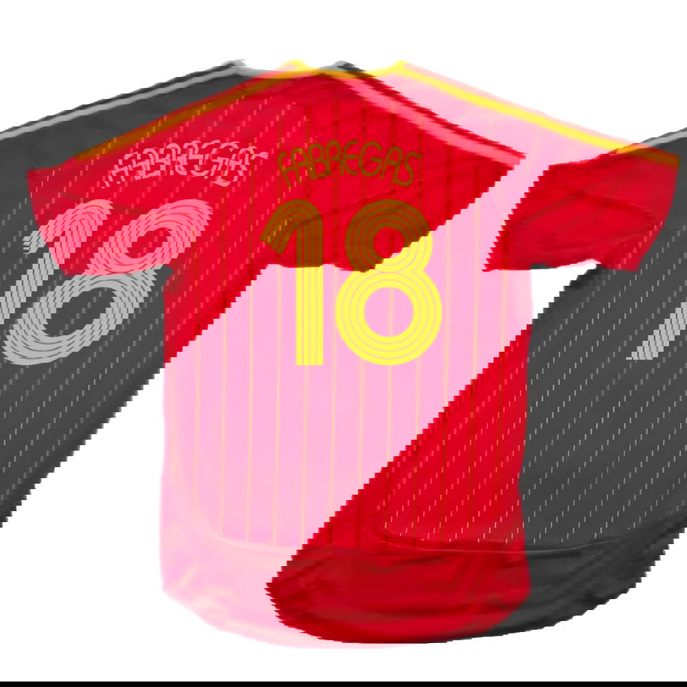 Spain 2005-07 Home (Excellent) (Fabregas 18)
