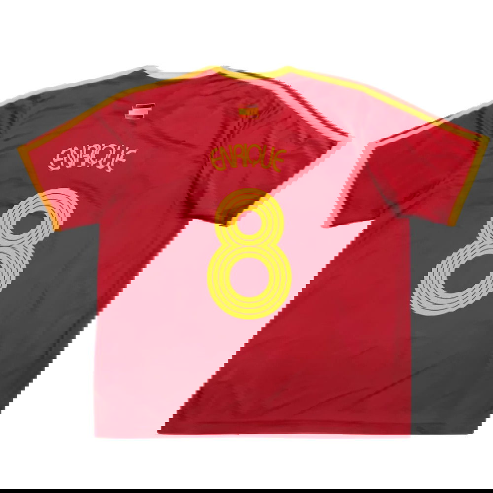 Spain 2006-07 Basic Home Shirt (S) (Excellent) (Enrique 8)