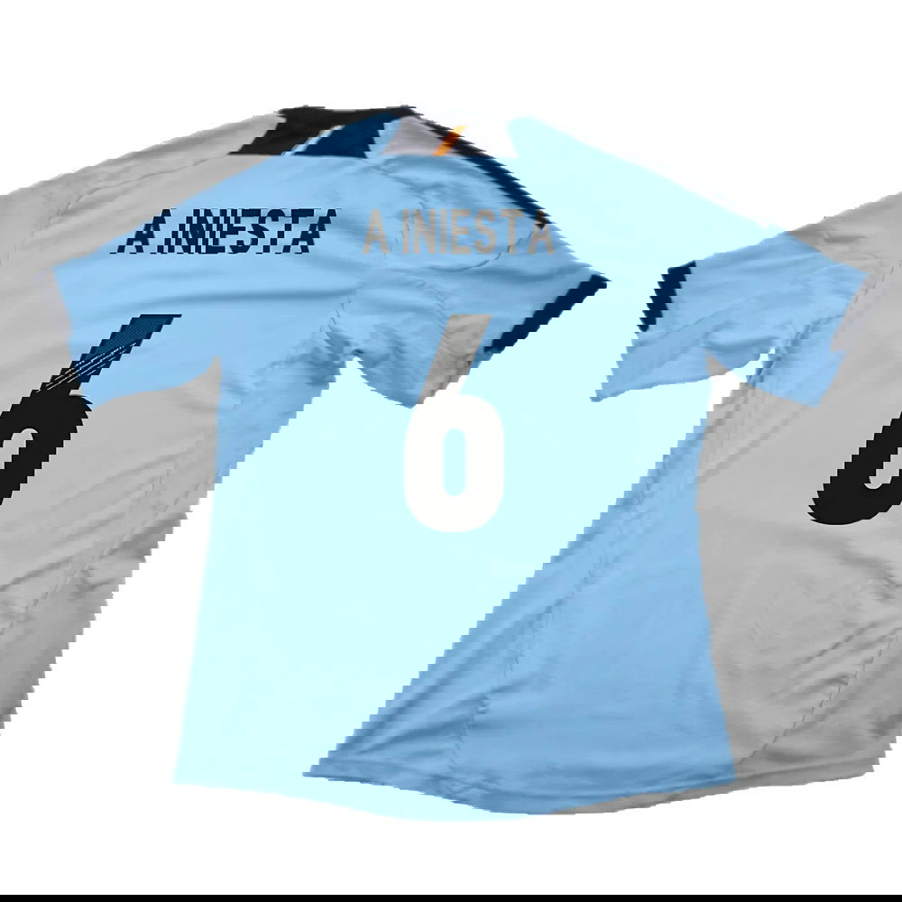 Spain 2012-13 Away Shirt (XLB) (Very Good) (A Iniesta 6)