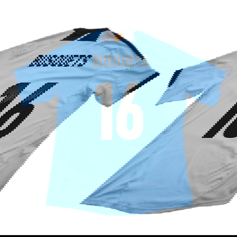 Spain 2012-13 Away Shirt (XLB) (Very Good) (Busquets 16)