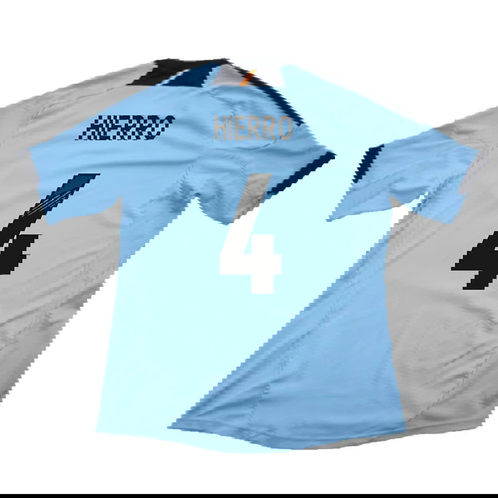 Spain 2012-13 Away Shirt (XLB) (Very Good) (Hierro 4)