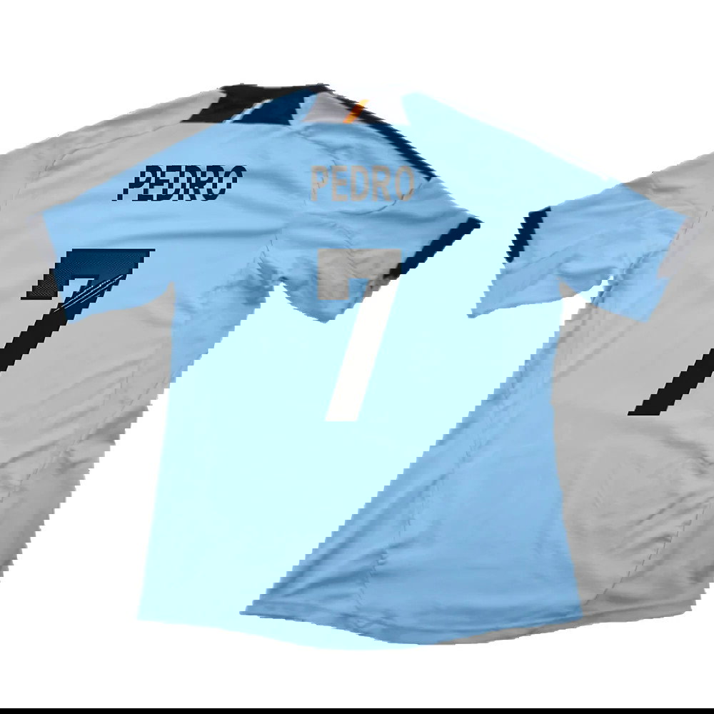 Spain 2012-13 Away Shirt (XLB) (Very Good) (Pedro 7)