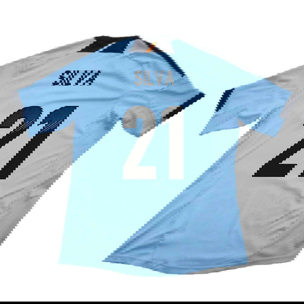 Spain 2012-13 Away Shirt (XLB) (Very Good) (Silva 21)