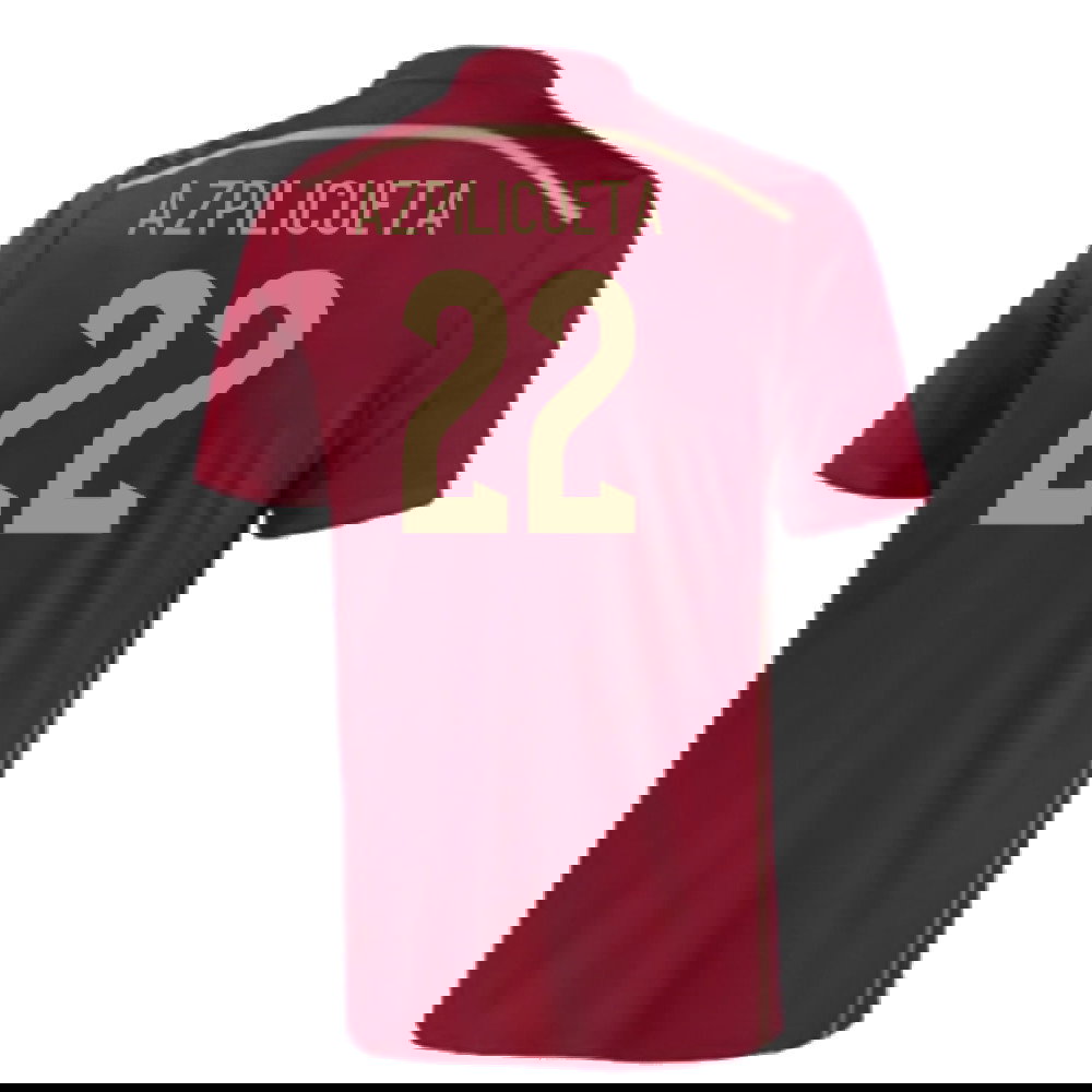 Spain 2015-16 Home Shirt (2-3y) (Mint) (Azpilicueta 22)