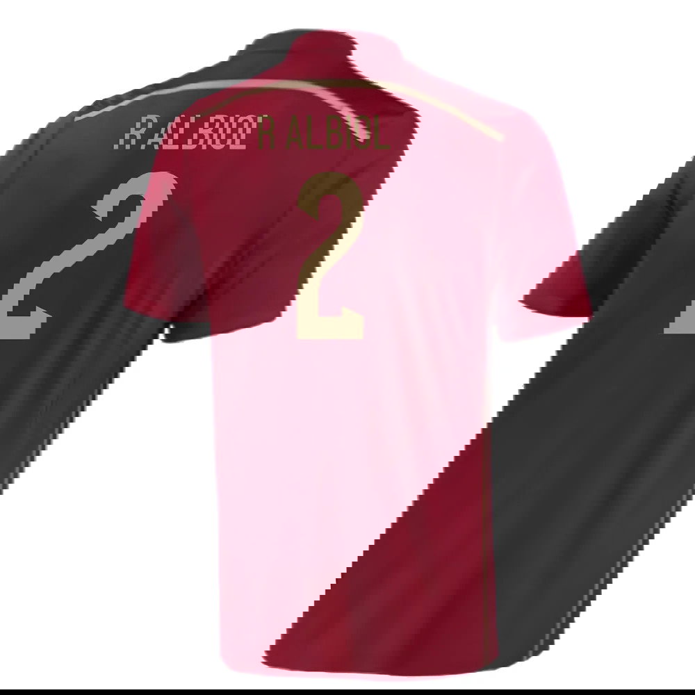 Spain 2015-16 Home Shirt (2-3y) (Mint) (R Albiol 2)