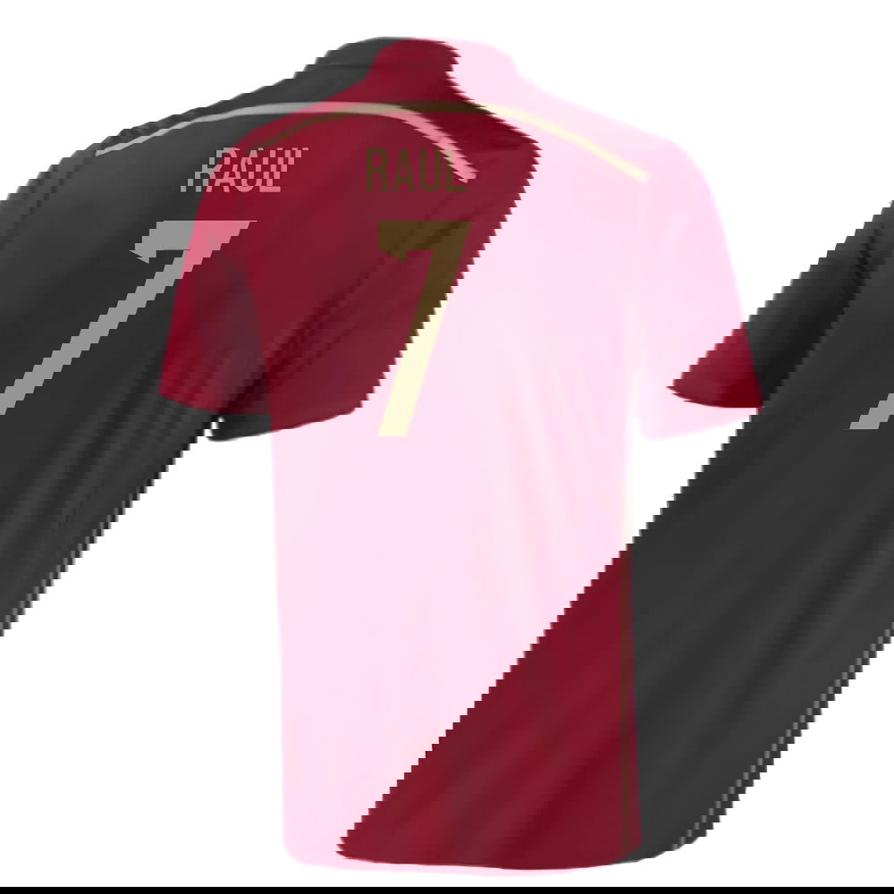 Spain 2015-16 Home Shirt (2-3y) (Mint) (RAUL 7)