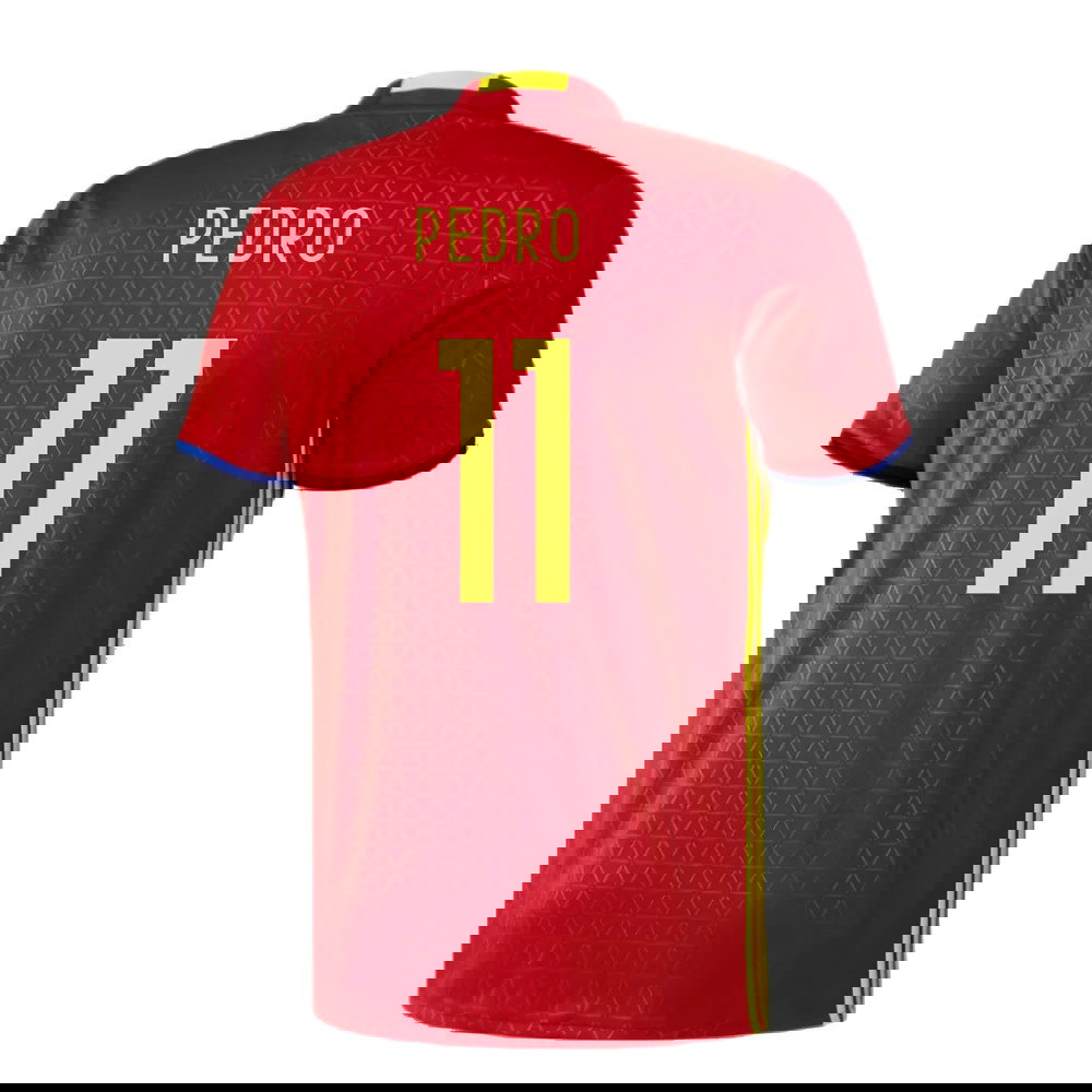 Spain 2016-17 Home Shirt (XS) (Excellent) (Pedro 11)