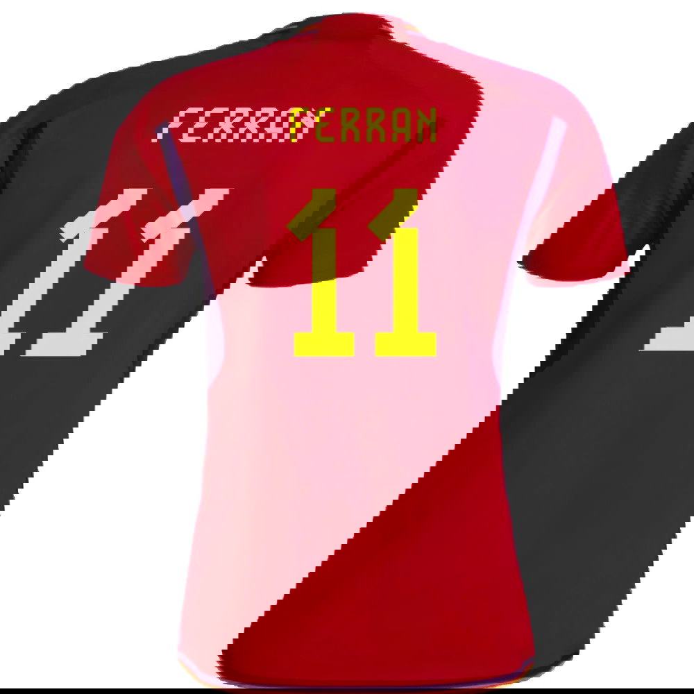 Spain 2022-23 Home Shirt (Womens XL-) (Ferran 11) (Mint)