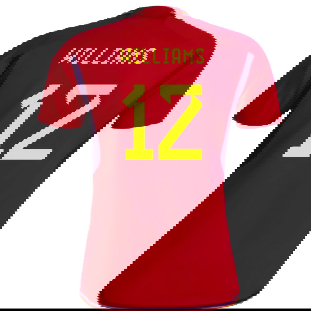 Spain 2022-23 Home Shirt (Womens XL-) (Williams 12) (Mint)