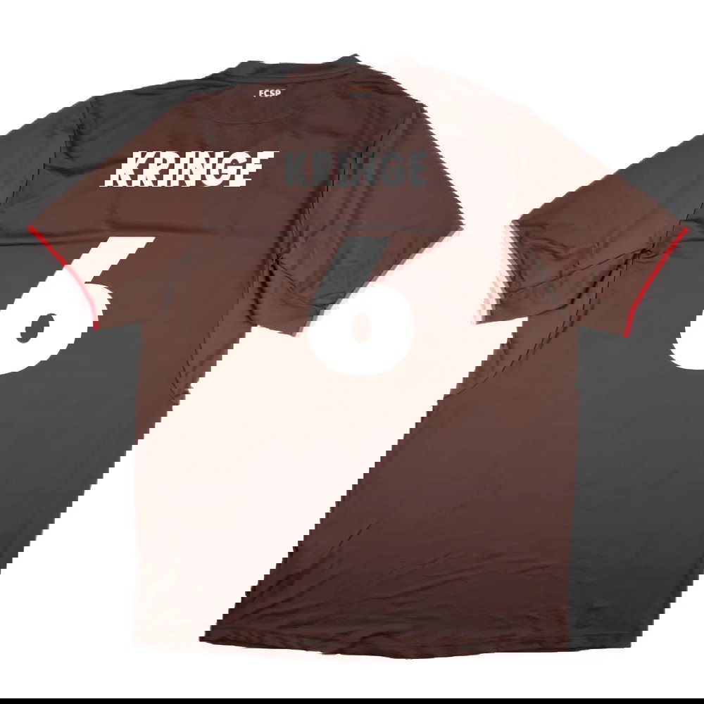 St. Pauli 2013-14 Home Shirt (Sponsorless) (XXL) (Mint) (Kringe 6)