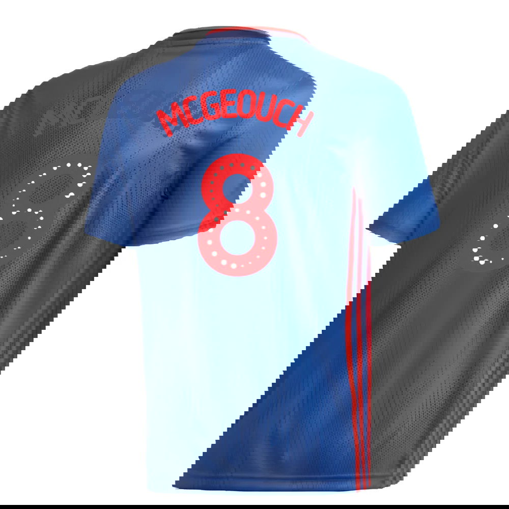 2019-2020 Sunderland Adidas Away Football Shirt (M) (Very Good) (McGeouch 8)