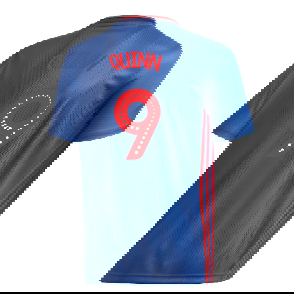 2019-2020 Sunderland Adidas Away Football Shirt (M) (Very Good) (Quinn 9)