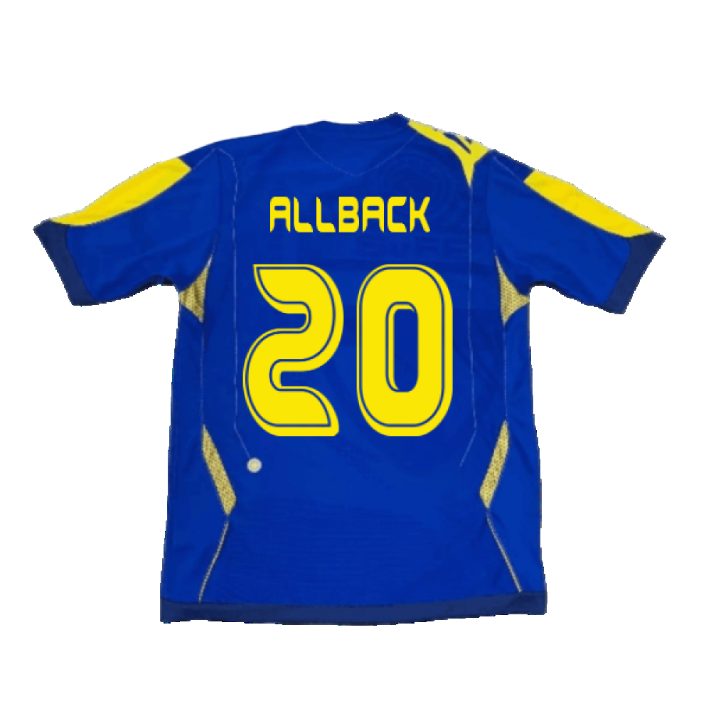 Sweden 2006-08 Away (S) (Excellent) (Allback 20)