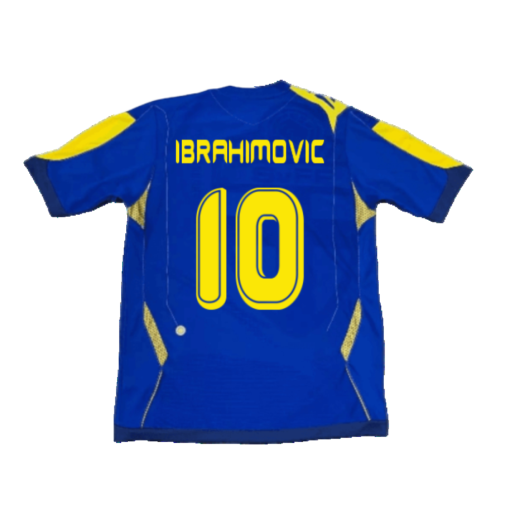 Sweden 2006-08 Away (S) (Excellent) (Ibrahimovic 10)