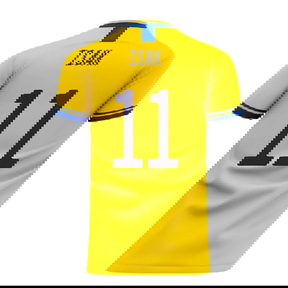 Sweden 2025-2026 Home Concept Football Kit (Libero) (ISAK 11)