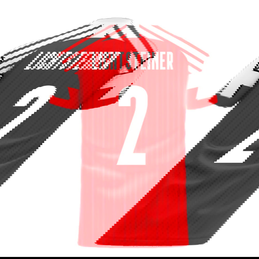 Switzerland 2025-2026 Retro Concept Football Kit (Libero) (LICHTSTEINER 2)