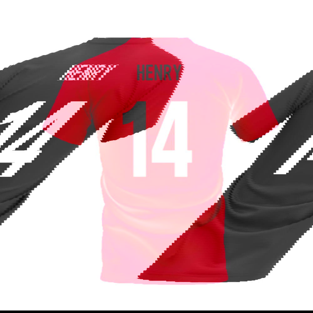 Thierry Henry Legend T-Shirt (Red) (Henry 14)