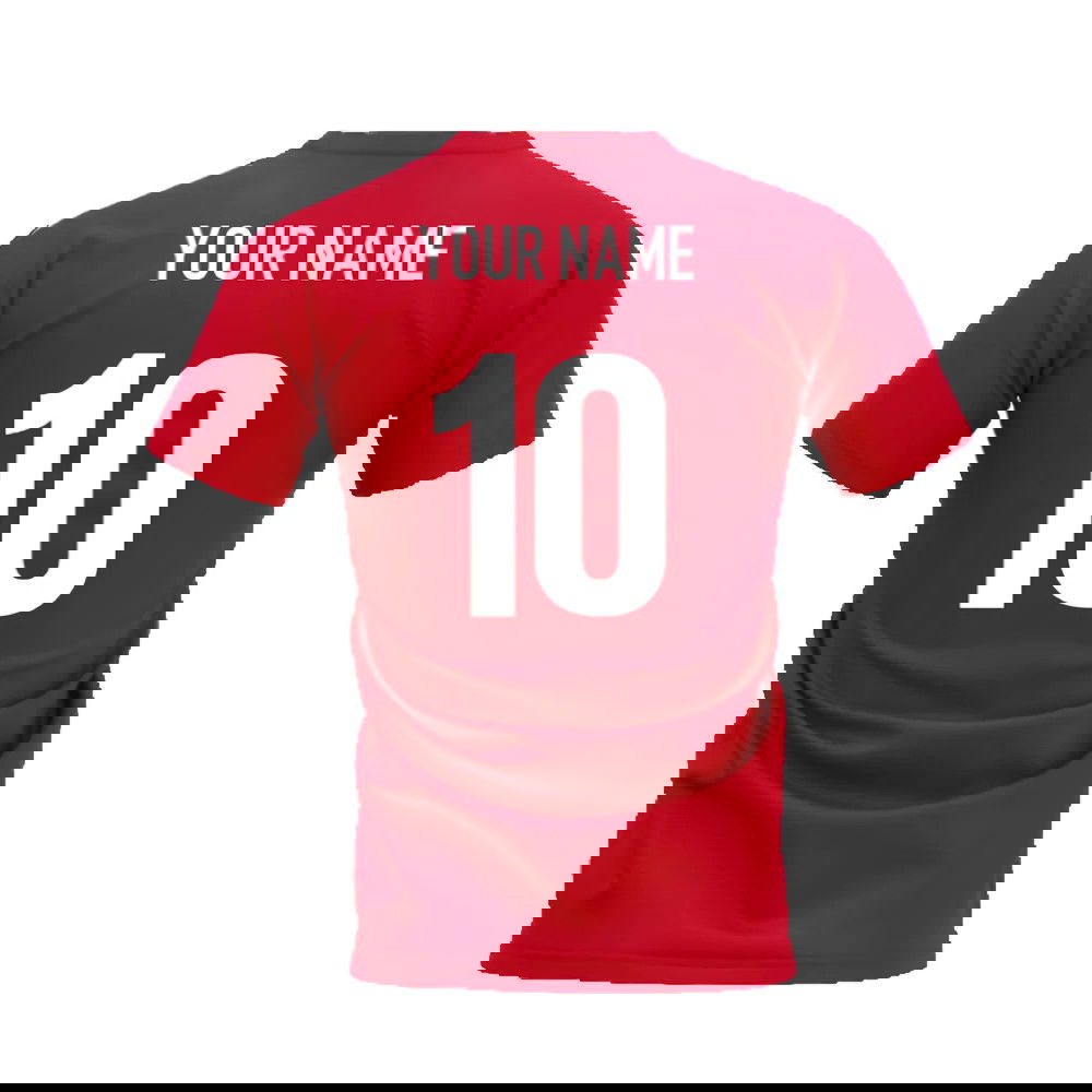 Thierry Henry Legend T-Shirt (Red) (Your Name)