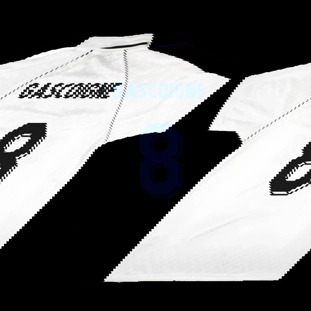 Tottenham 1989 Retro Hummel Home Shirt (Gascoigne 8)