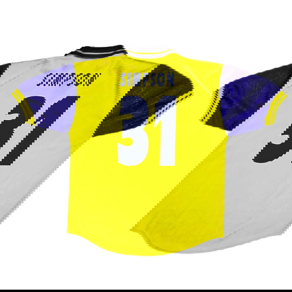 Tottenham 1995-96 Third Shirt (M) (Excellent) (Simpson 31)