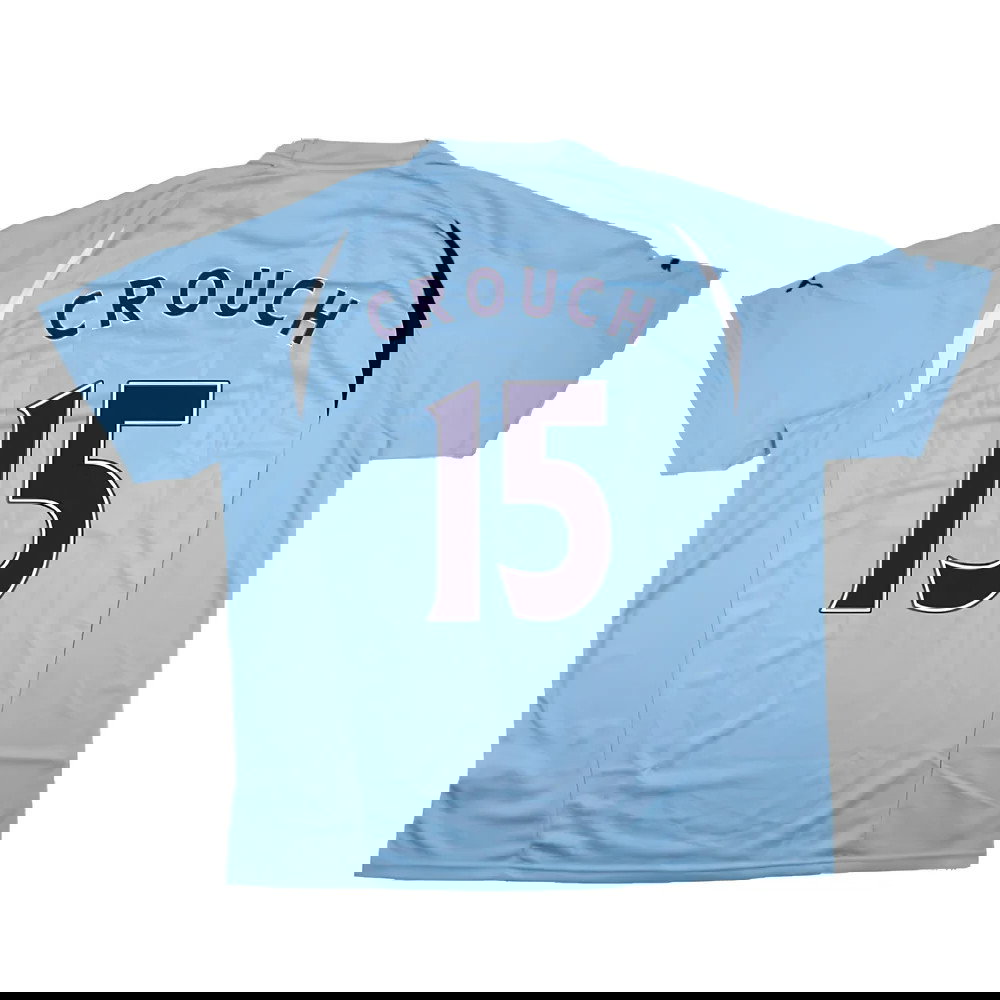 Tottenham Hotspur 2010-11 Away Shirt (Sponsorless) (2xL) (Crouch 15) (Excellent)