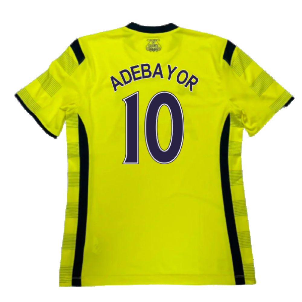 Tottenham Hotspur 2014-2015 Third Shirt (S) (Good) (ADEBAYOR 10)