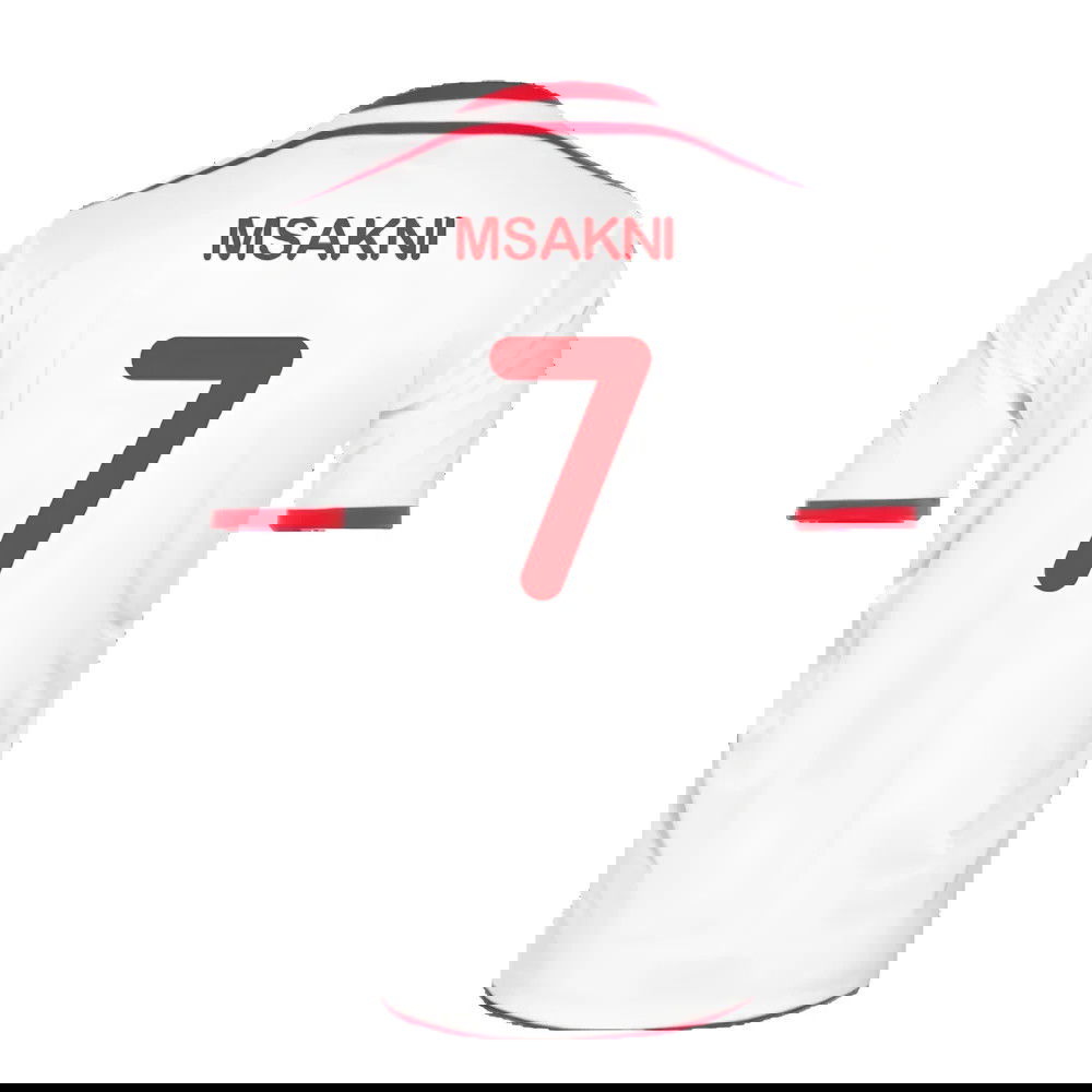 Tunisia 2018 Home Shirt ((Excellent) M) (Msakni 7)