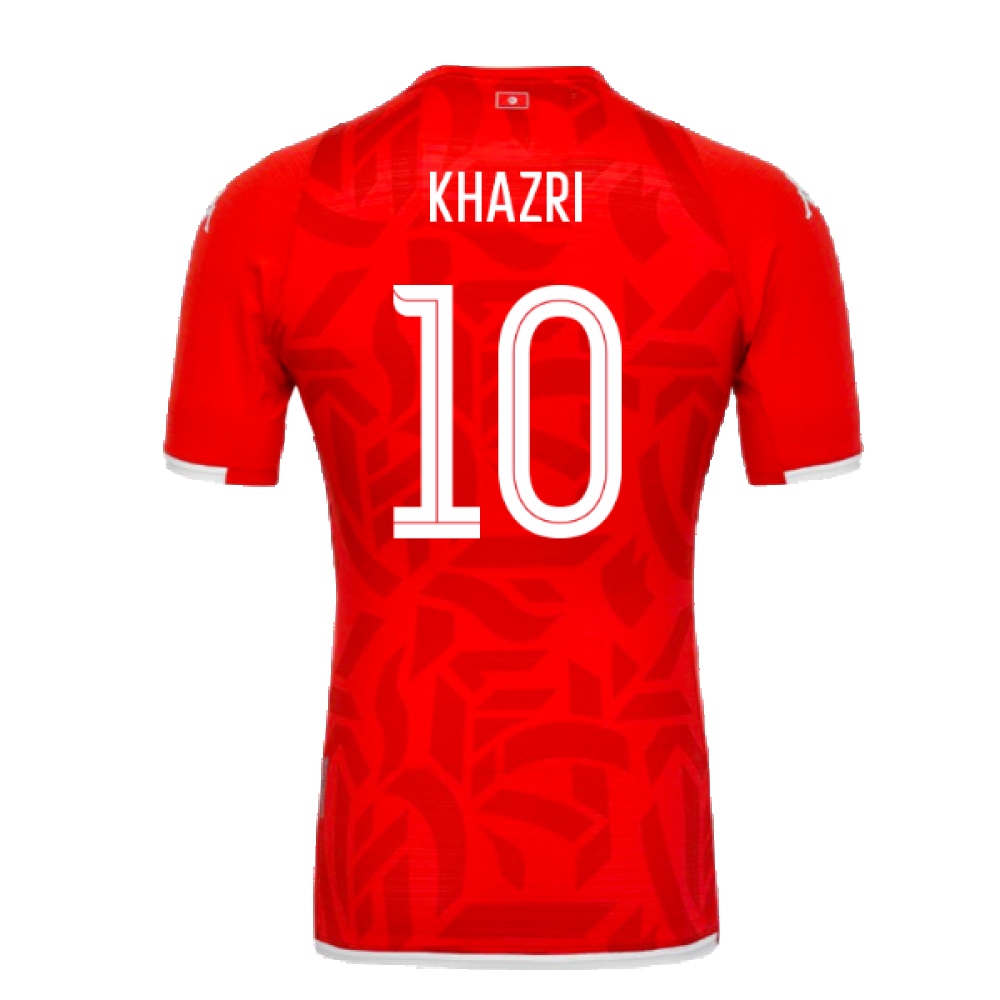 Tunisia 2021-22 Home Shirt (Excellent) (L) ((Excellent) L) (Khazri 10)