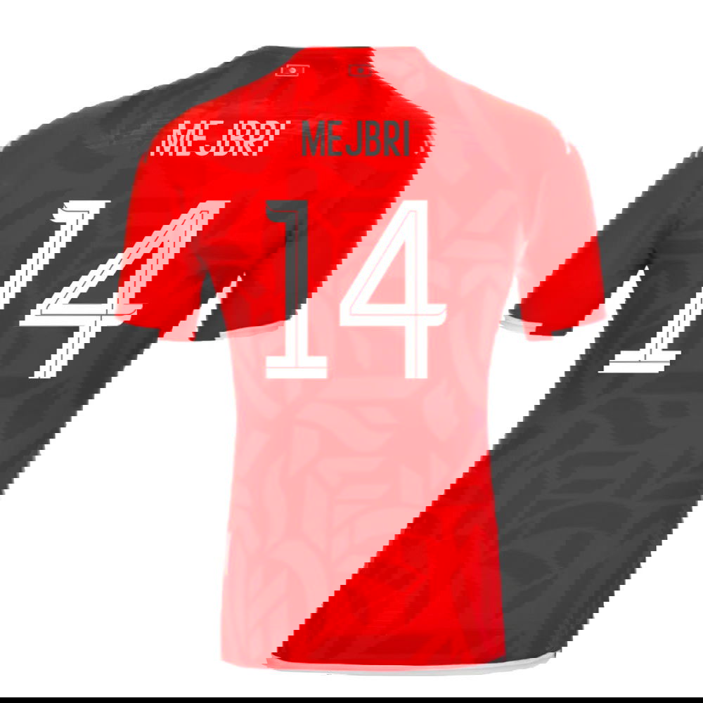 Tunisia 2021-22 Home Shirt (Excellent) (L) ((Excellent) L) (Mejbri 14)