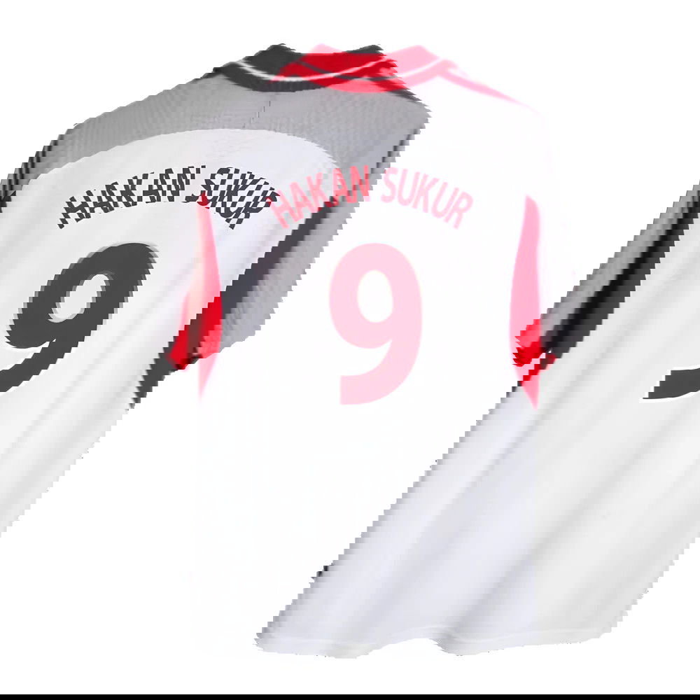 Turkey 2000-02 Away Shirt ((Excellent) S) (Hakan Sukur 9)
