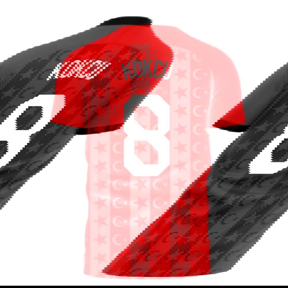 Turkey 2025-2026 Home Concept Football Kit (Libero) (KOKCU 8)