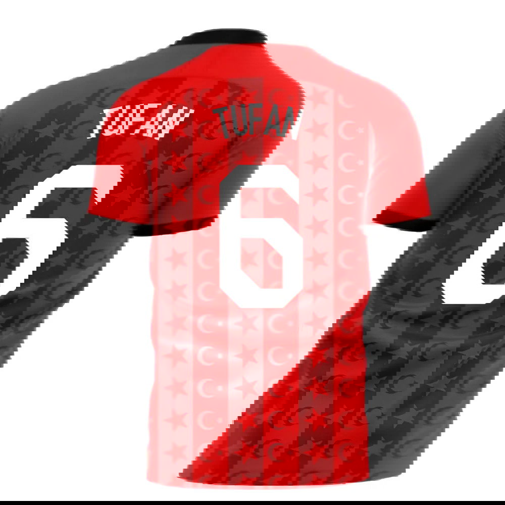 Turkey 2025-2026 Home Concept Football Kit (Libero) (TUFAN 6)