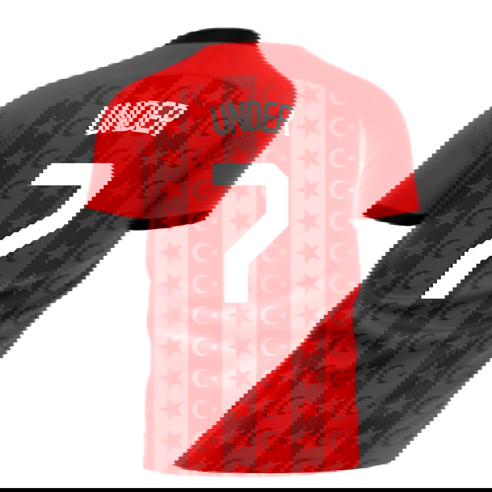 Turkey 2025-2026 Home Concept Football Kit (Libero) (UNDER 7)