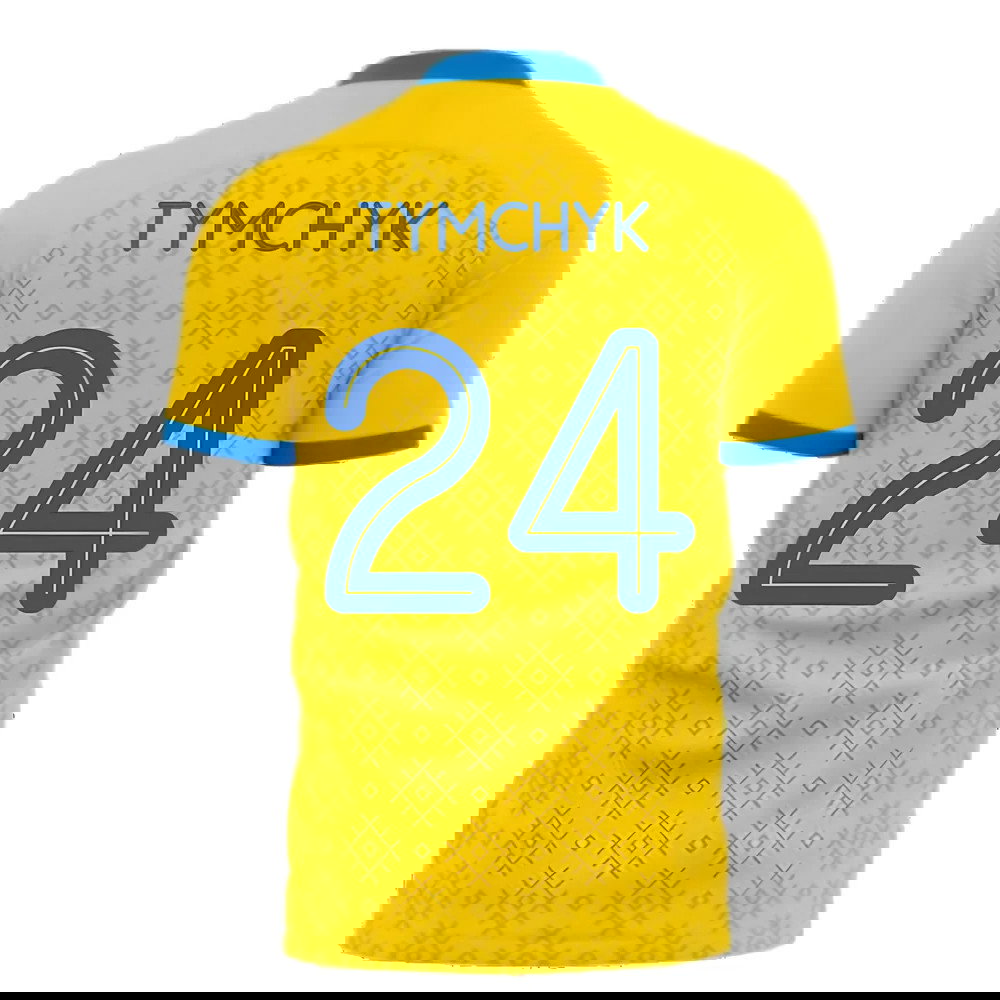 Ukraine 2025-2026 Home Concept Football Kit (Libero) (TYMCHYK 24)