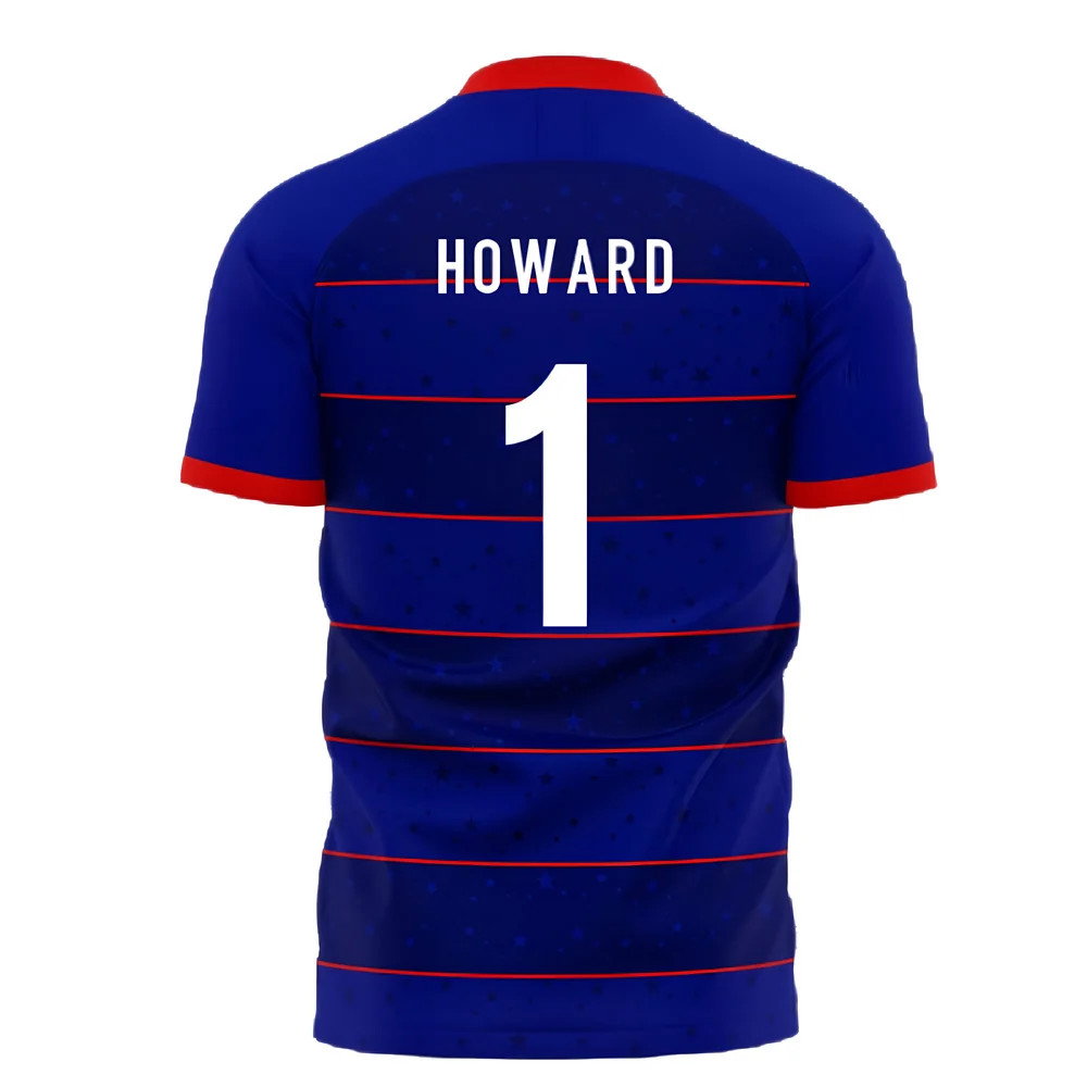  United States 2025-2026 Away Concept Football Kit (Libero) (HOWARD 1)