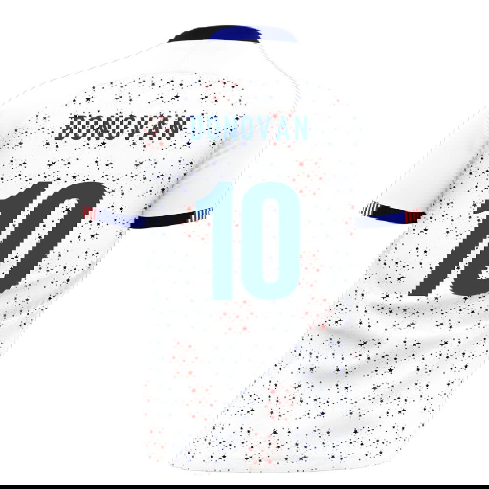  United States 2025-2026 Home Concept Football Kit (Libero) (DONOVAN 10)