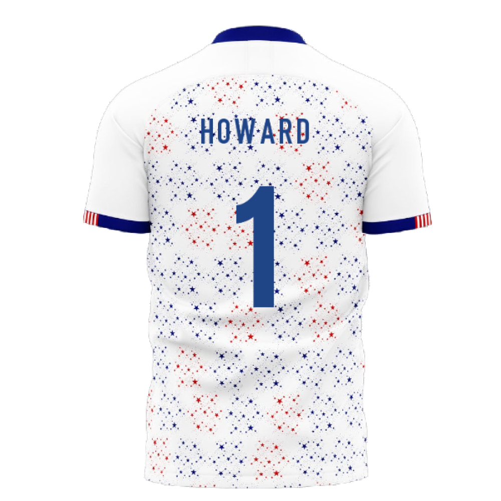  United States 2025-2026 Home Concept Football Kit (Libero) (HOWARD 1)