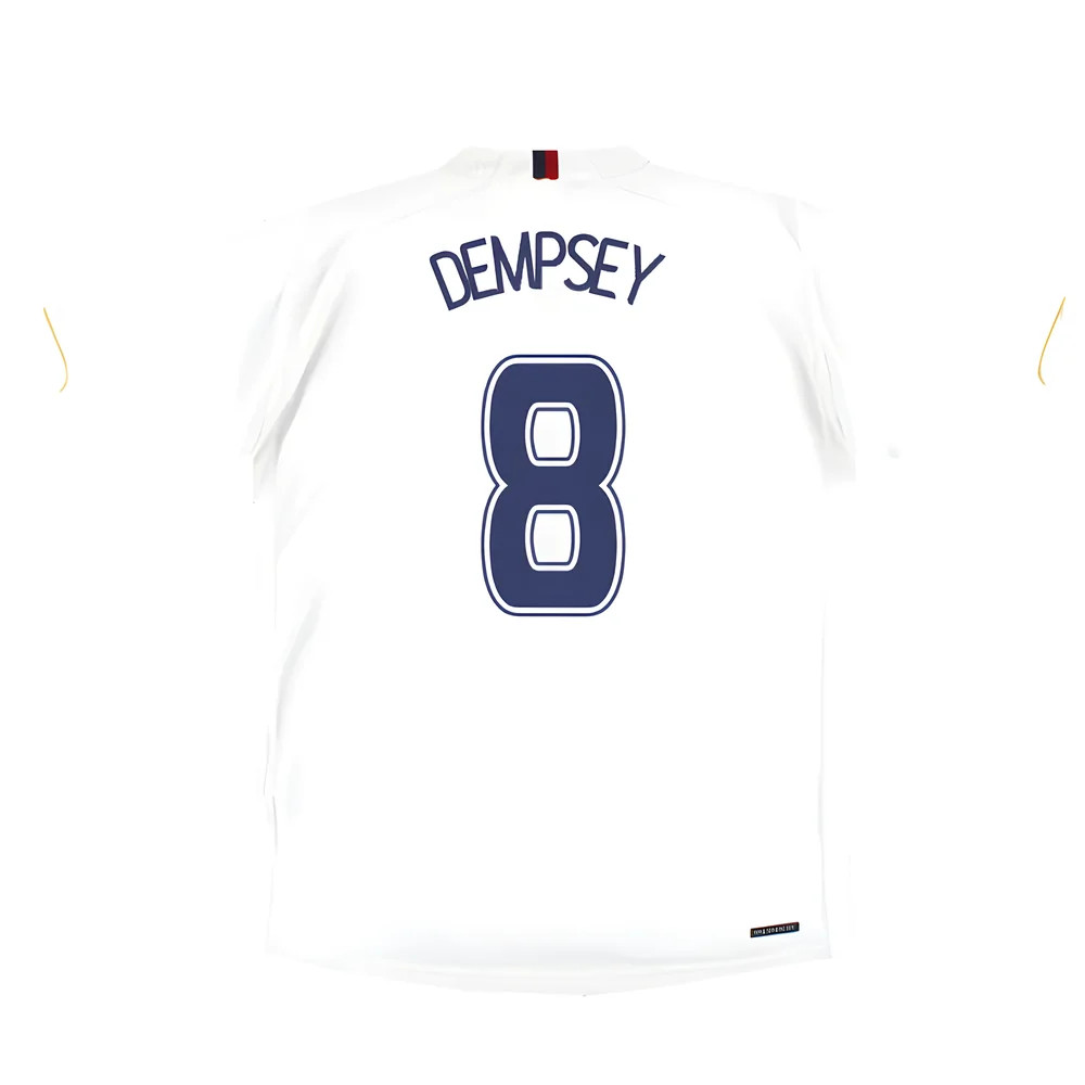USA 2006-07 Home Shirt (S) (Good) (Dempsey 8)