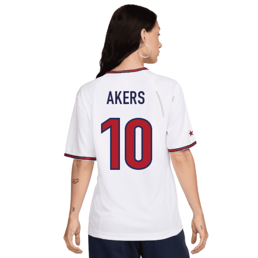 USWNT USA 1999 Reissue Home Shirt (Womens) (Akers 10)