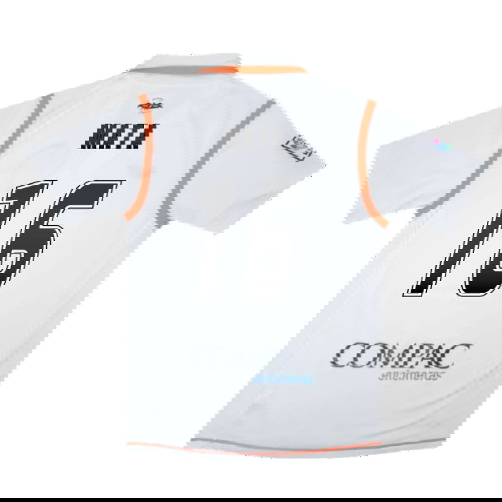 Valencia 2007-08 Home Shirt ((Excellent) S) (Mata 16)
