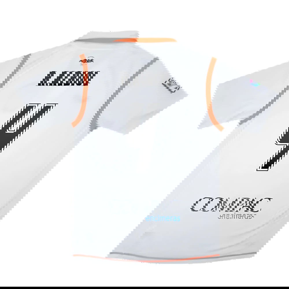 Valencia 2007-08 Home Shirt ((Excellent) S) (R.Albiol 4)
