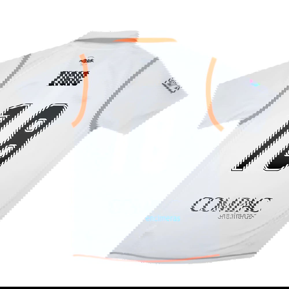 Valencia 2007-08 Home Shirt ((Excellent) S) (Zigic 18)