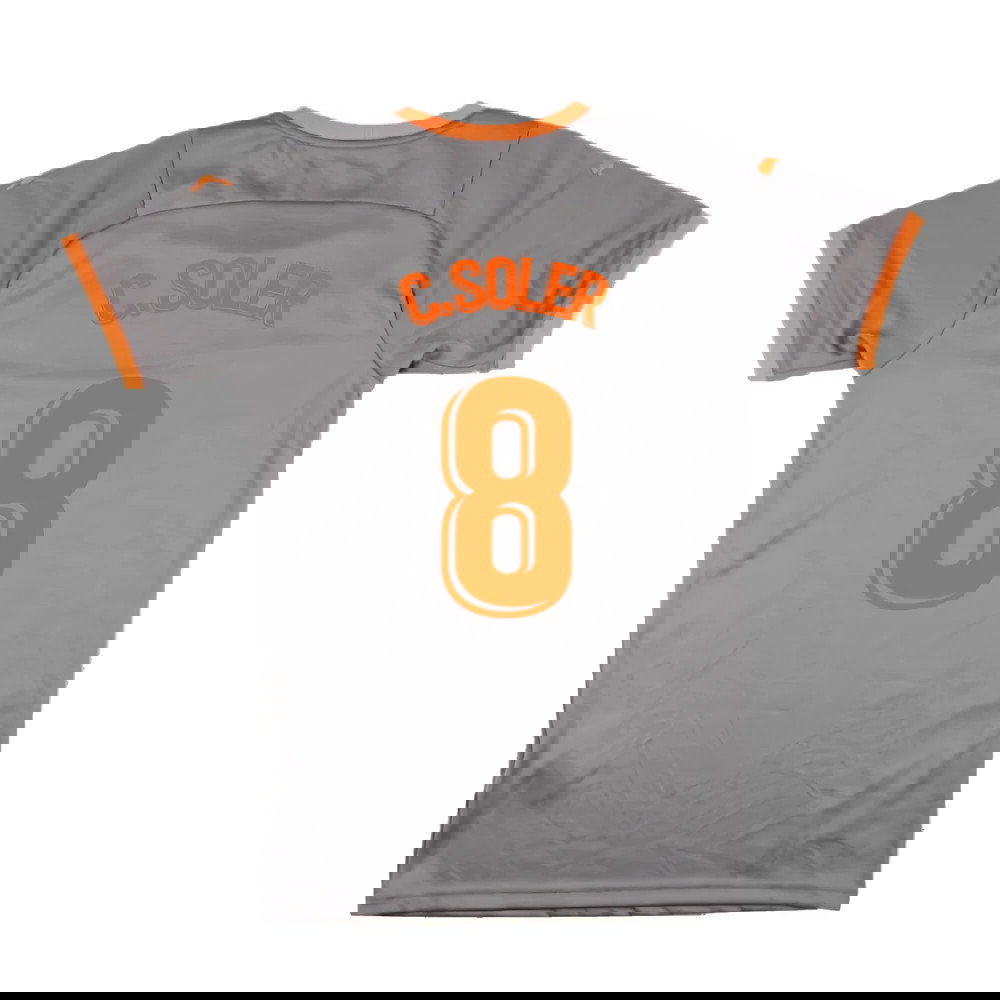 Valencia 2021-22 Fourth Shirt (XL) (Mint) (C.SOLER 8)